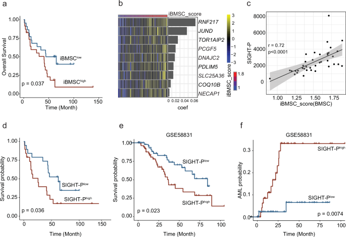 Fig. 8: Inflammatory remodeling of stromal niches is associated with leukemic progression and reduced survival in LR-MDS.