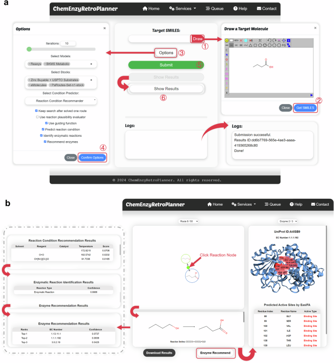Fig. 2: The platform’s interface.