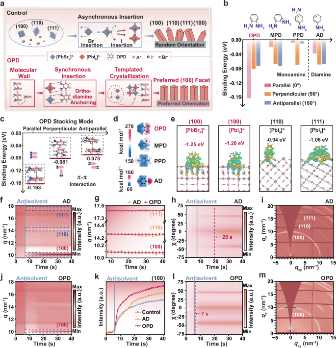 Fig. 2: Crystallographic modulation of synchronous halide insertion.