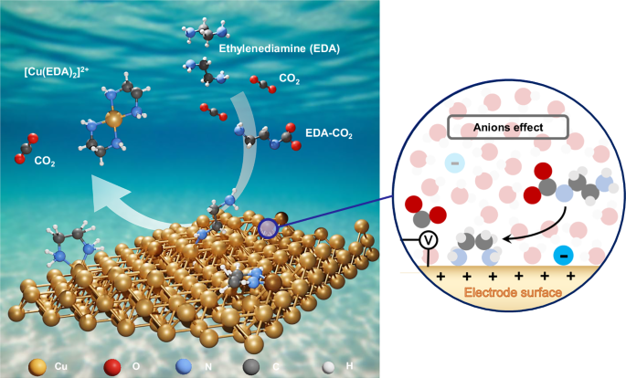 Fig. 1: The CO2 release step as part of the EMAR process.
