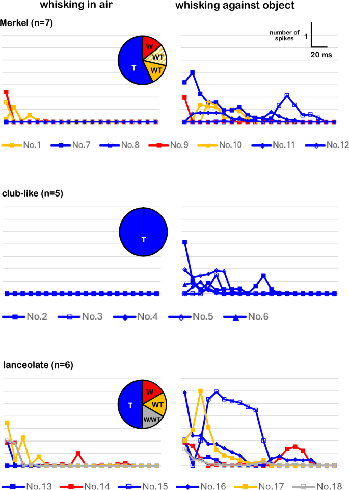 Fig. 3: Response selectivities.