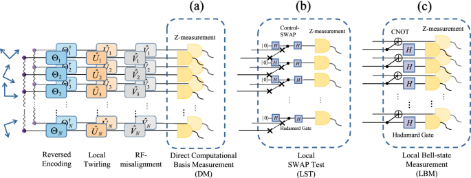 Fig. 4: Local Measurement Strategies for the 2-LUI-RE Protocol.