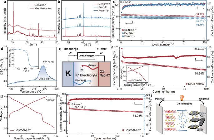 Fig. 5: Comprehensive stability and practical battery performance.