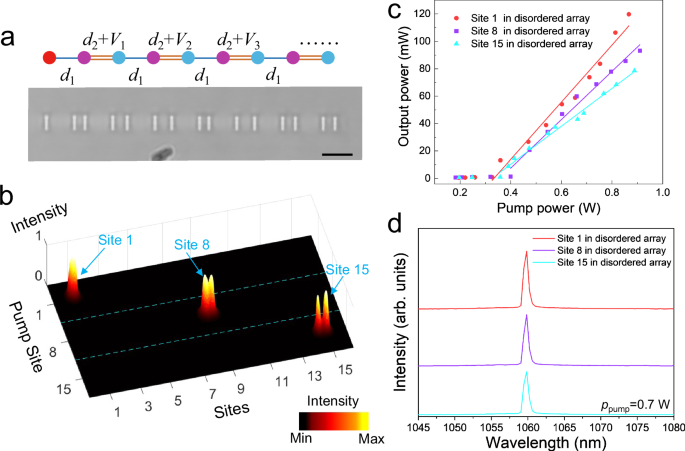 Fig. 4: Robustness of non-Hermitian topological laser.