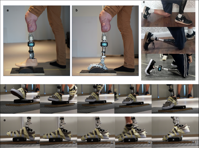 Fig. 9: The SoftFoot Pro in action.