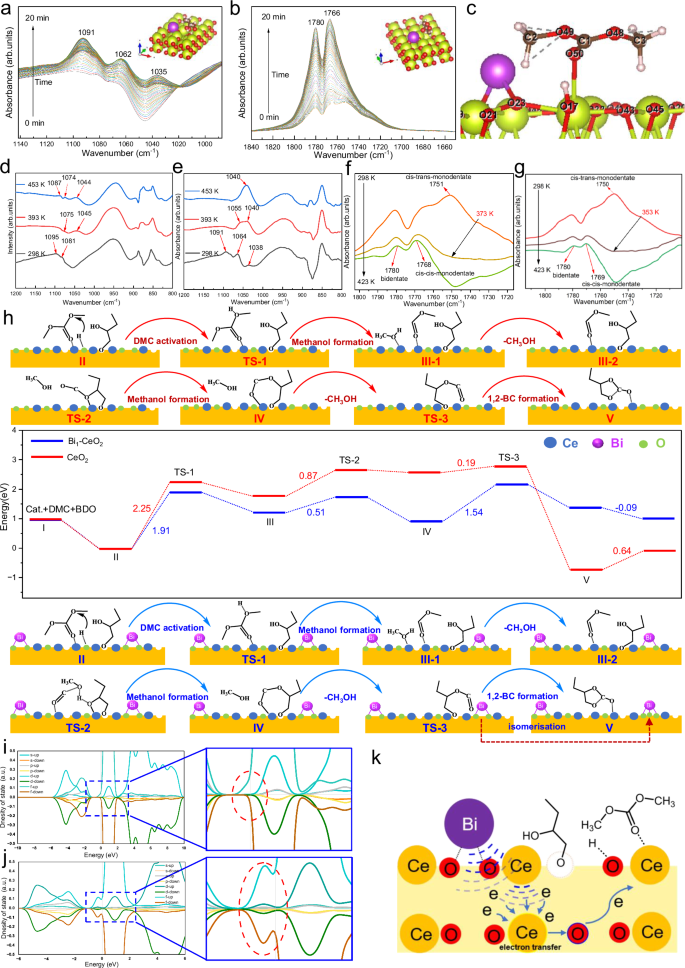Fig. 3: DFT calculations and reaction mechanism.
