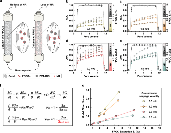 Fig. 3: Deployment of the nano reporter for FPOC detection and quantification.