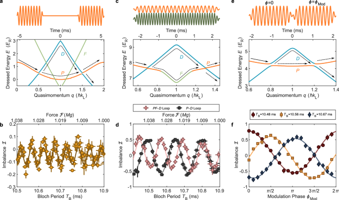 Fig. 4: Programmable Floquet synthesis of various interferometer structures.