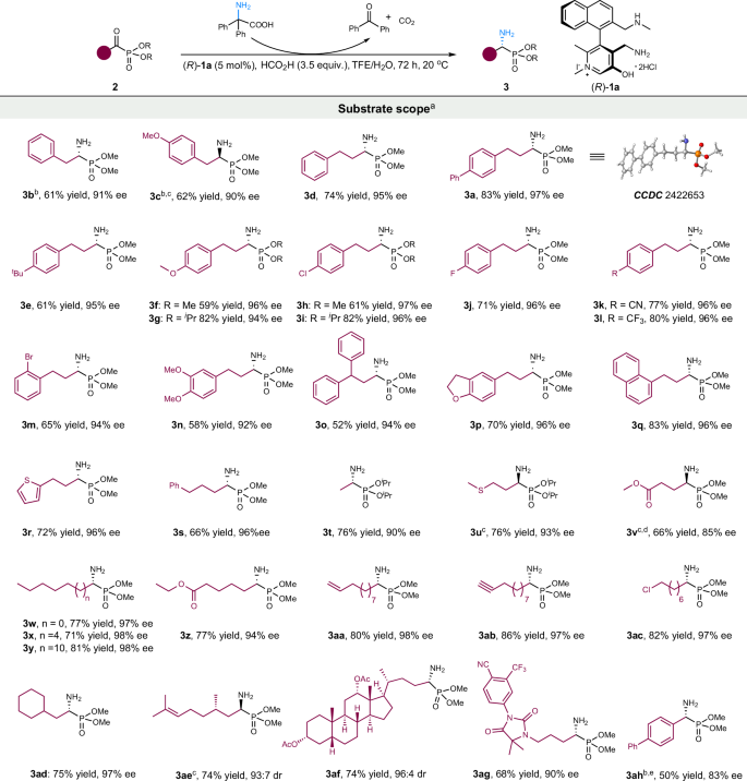Fig. 2: Substrate scope study.