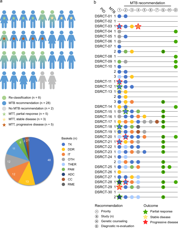 Fig. 2: Clinical decision-making and personalized therapy based on molecular profiling.