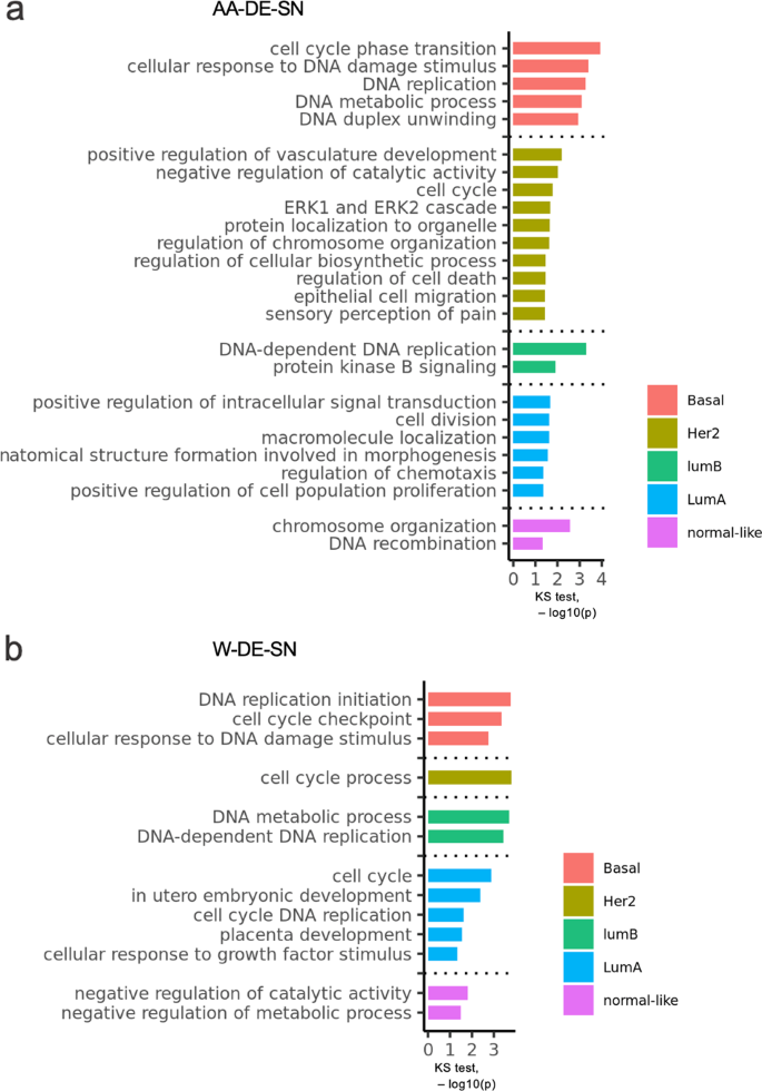 Fig. 5: GO enrichment analysis of DE-SN.