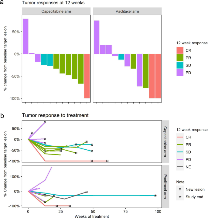 Fig. 2: Tumor response.