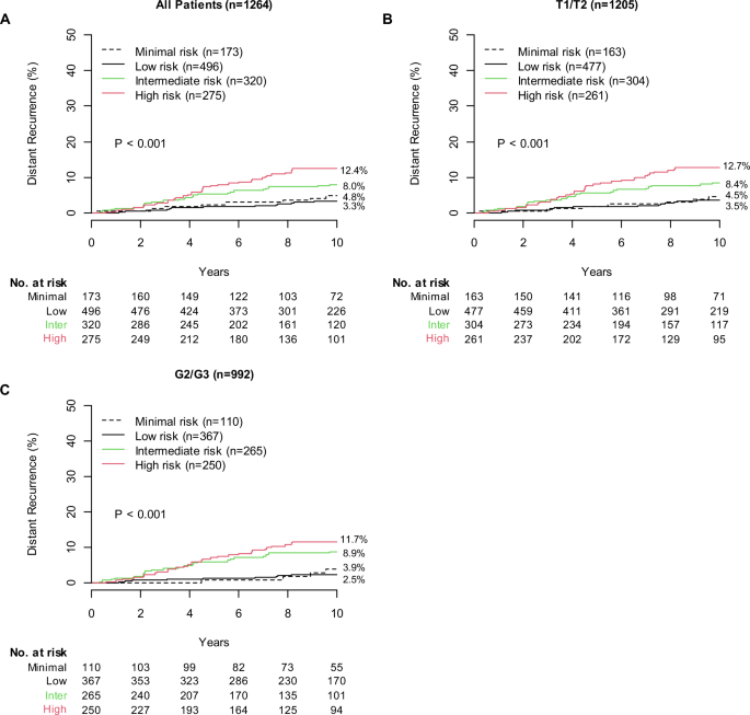 Fig. 1: Performance of the adjusted BCI model in the NCR cohort.