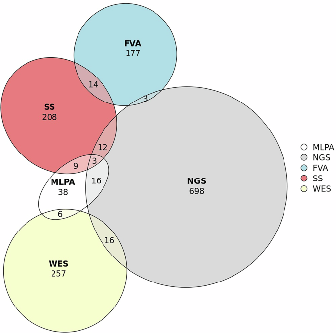 Fig. 4: The types of testing used.