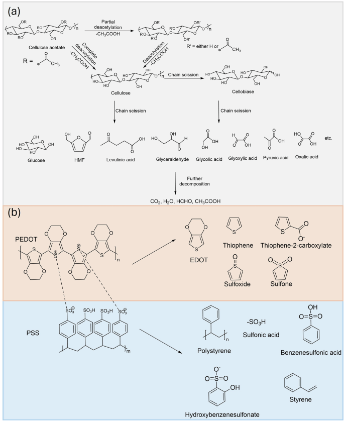 End-of-Life usefulness of degradation by products from transient ...