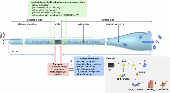 Microscale chemical imaging to characterize and quantify corrosion processes at the metal-electrolyte interface Microscale chemical imaging to characterize and quantify corrosion processes at the metal-electrolyte interface