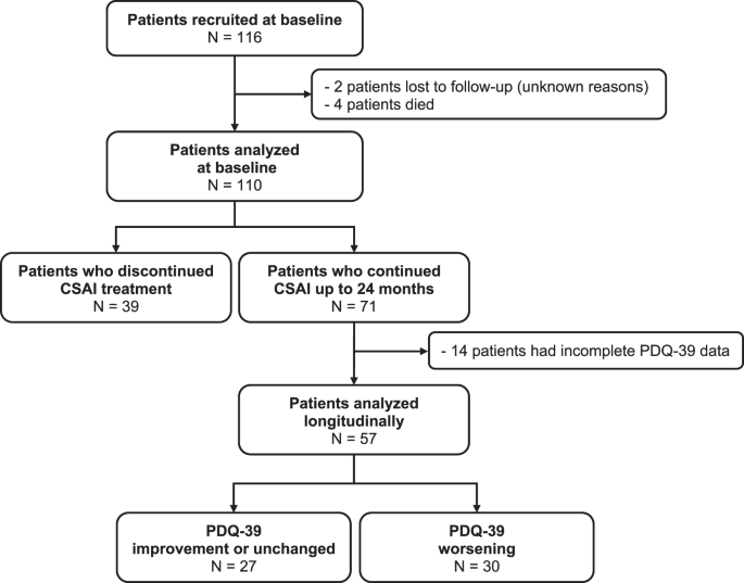 Fig. 1: Study flow chart.