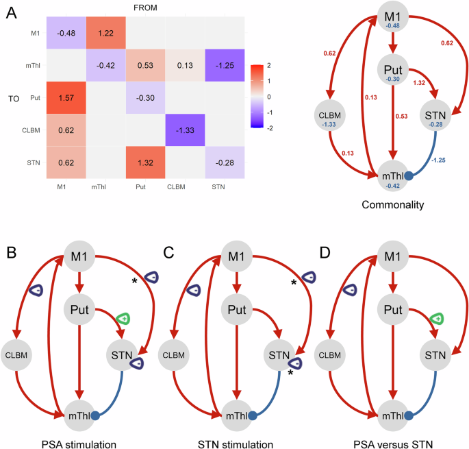 Fig. 1: Baseline and stimulation-specific connectivity changes.