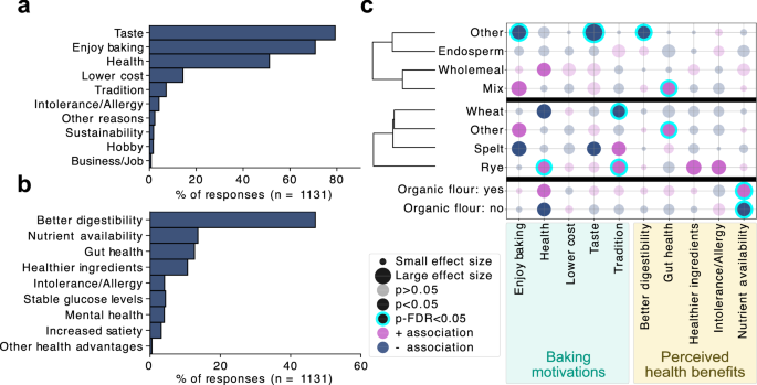 Fig. 4: Personal motivations and perceptions related to sourdough baking.