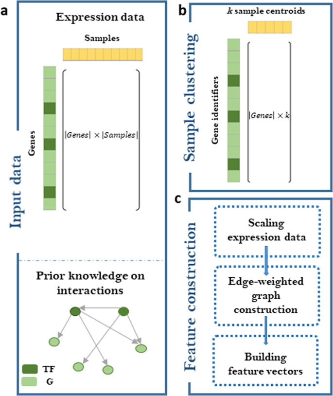 Supervised learning of gene-regulatory networks based on graph distance  profiles of transcriptomics data | npj Systems Biology and Applications