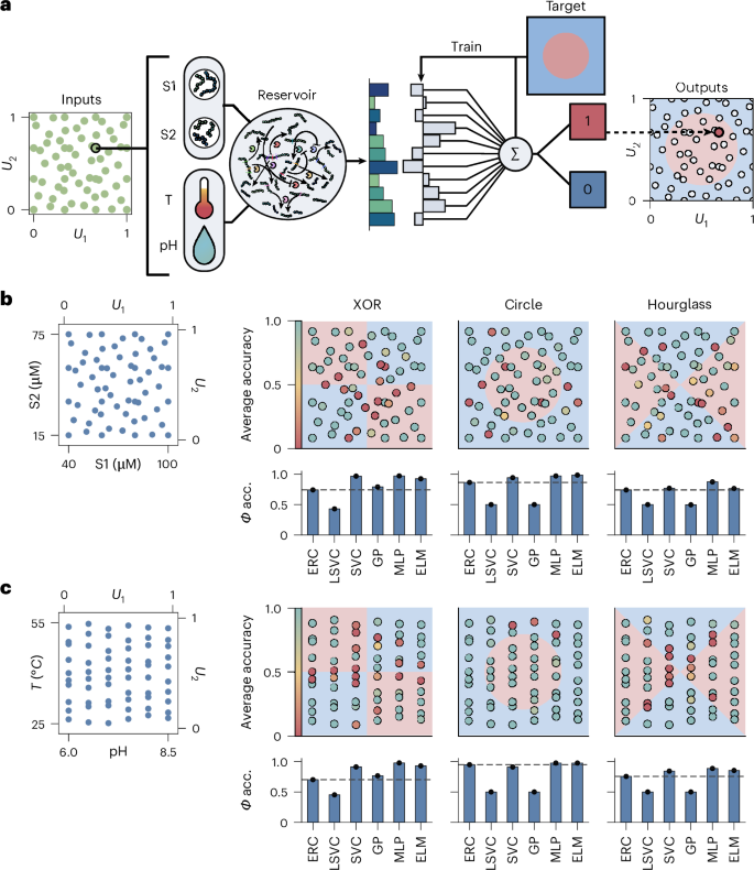 Fig. 2: Chemical and physicochemical non-linear classification tasks.