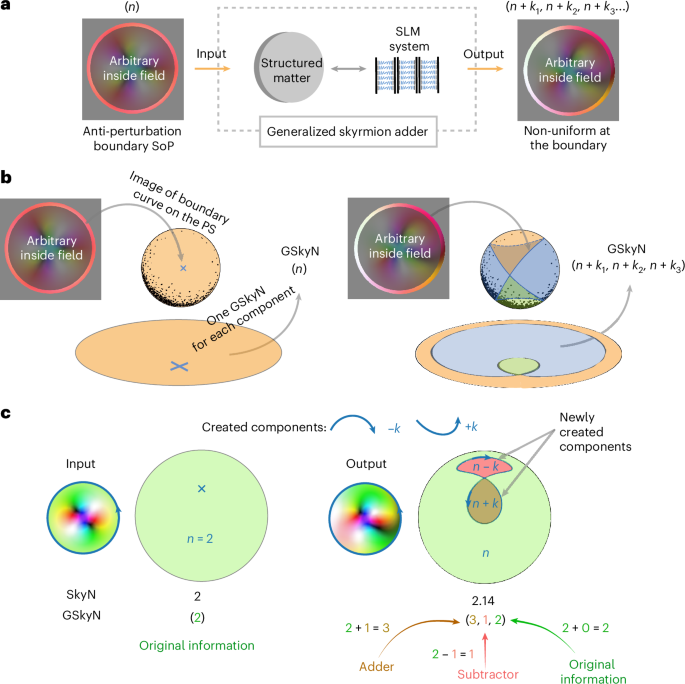 Fig. 3: Generalized skyrmion adders.