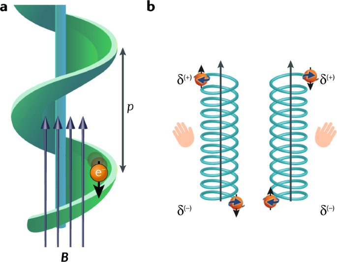 Chiral molecules and the electron spin | Nature Reviews Chemistry