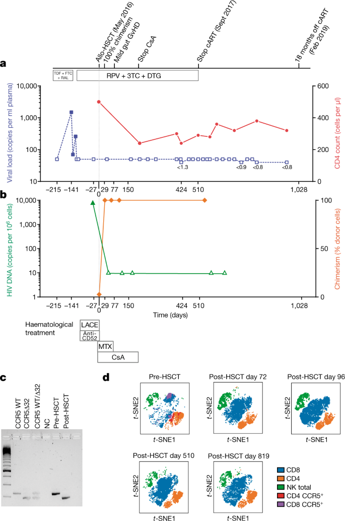 Hiv 1 Remission Following Ccr5Δ32 Δ32 Haematopoietic Stem Cell