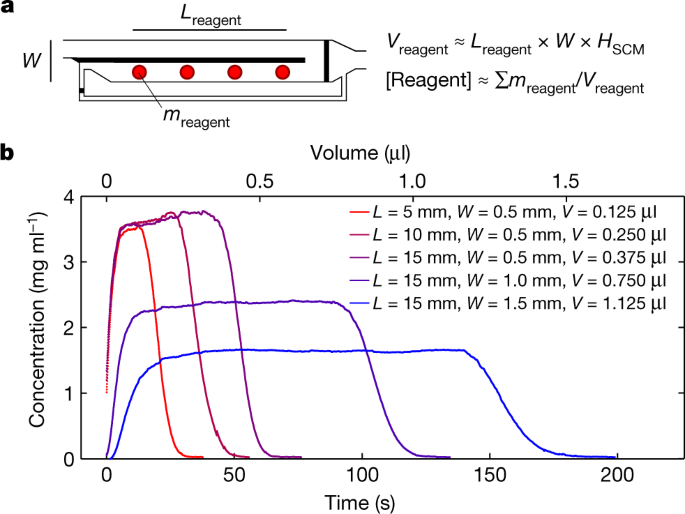 Self Coalescing Flows In Microfluidics For Pulse Shaped Delivery Of Reagents Nature