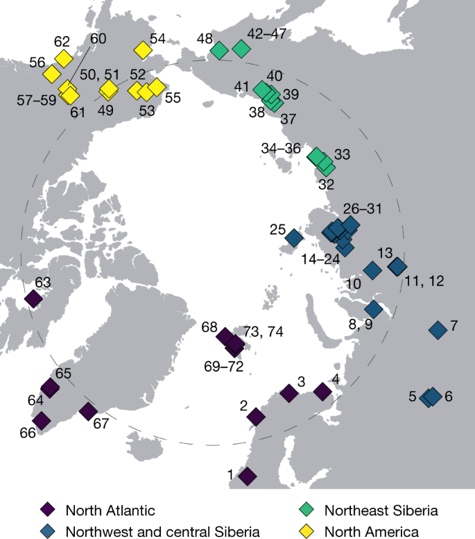 Late Quaternary dynamics of Arctic biota from ancient environmental | Nature