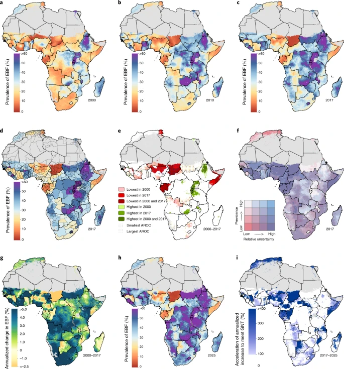 Despite Progress, Only 3 African Nations Expected to Meet Global Breastfeeding Goal