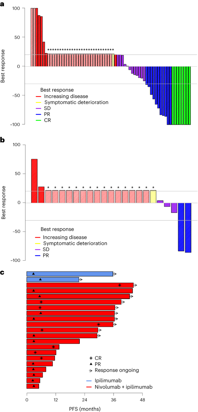 Combined Nivolumab and Ipilimumab in Melanoma Metastatic to the