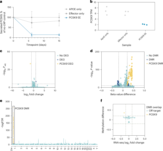 Fig. 2: Specificity of the top-ranked human PCSK9 EE in PHHs.