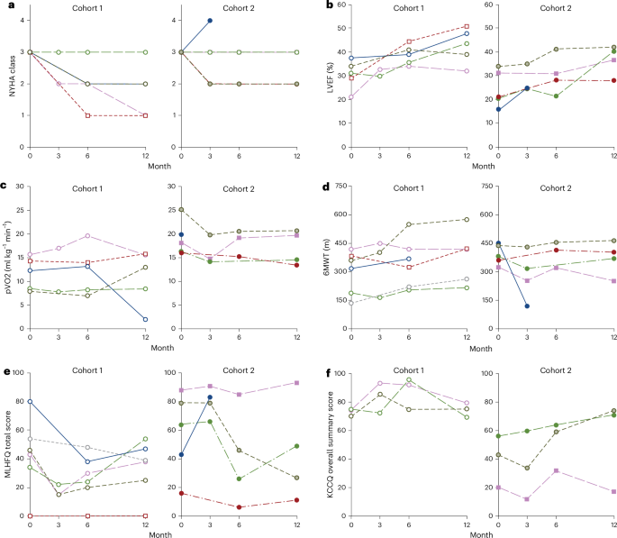 Fig. 2: Efficacy and quality-of-life parameters.