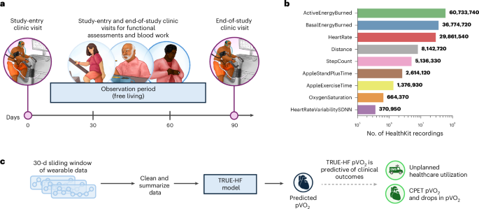 Fig. 1: Schematic representation of the TRUE-HF observational cohort study design.