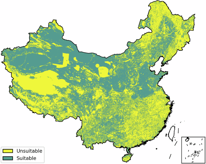 A high spatial resolution suitability layers to support feasible power ...