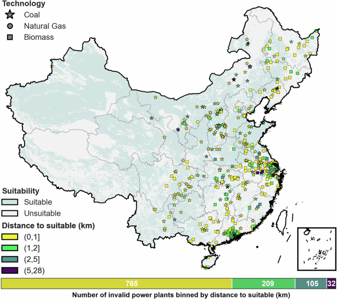 Power Distance In China A high spatial resolution suitability layers to support feasible power ...