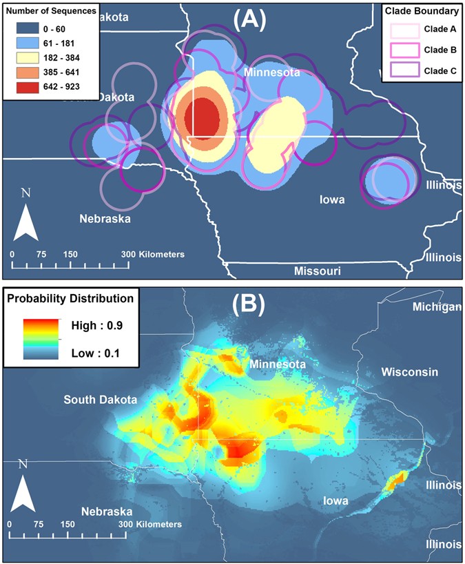 Novel Approaches For Spatial And Molecular Surveillance Of Porcine Reproductive And Respiratory Syndrome Virus Prrsv In The United States Scientific Reports