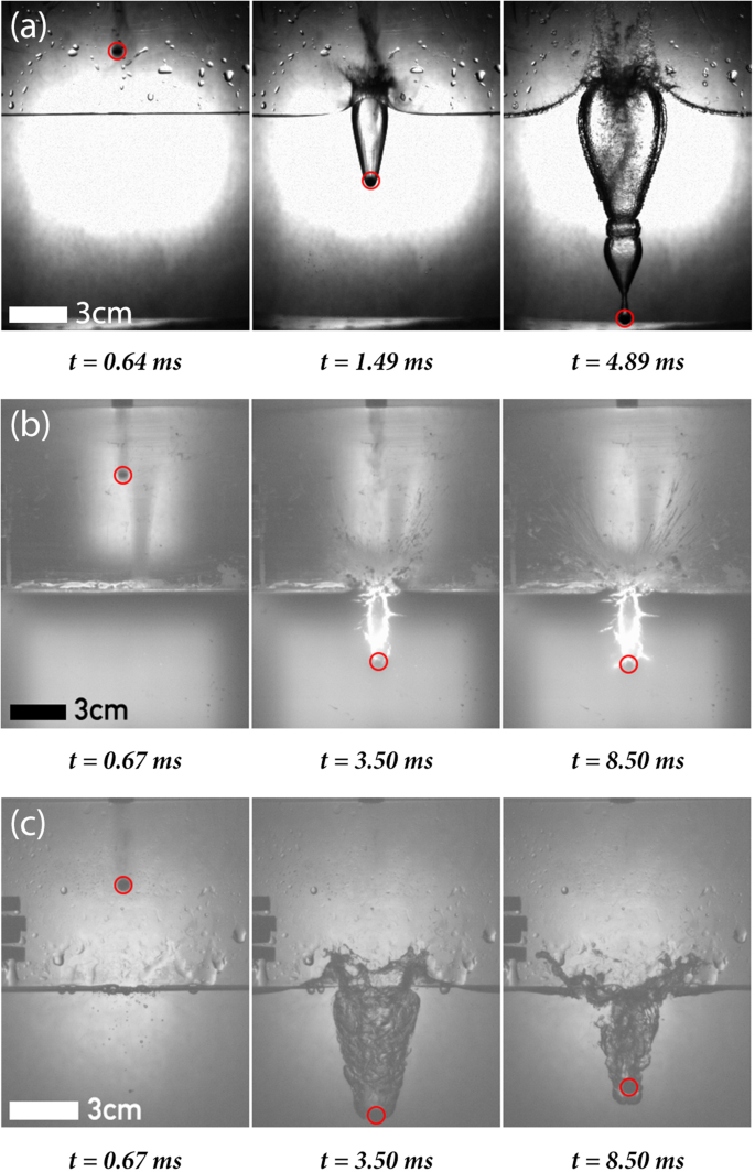 High-velocity impact of solid objects on Non-Newtonian Fluids | Scientific  Reports