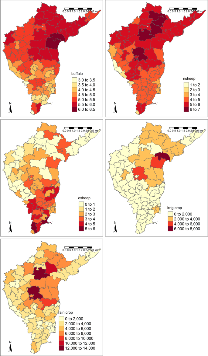 Livestock host composition rather than land use or climate explains spatial  patterns in bluetongue disease in South India | Scientific Reports