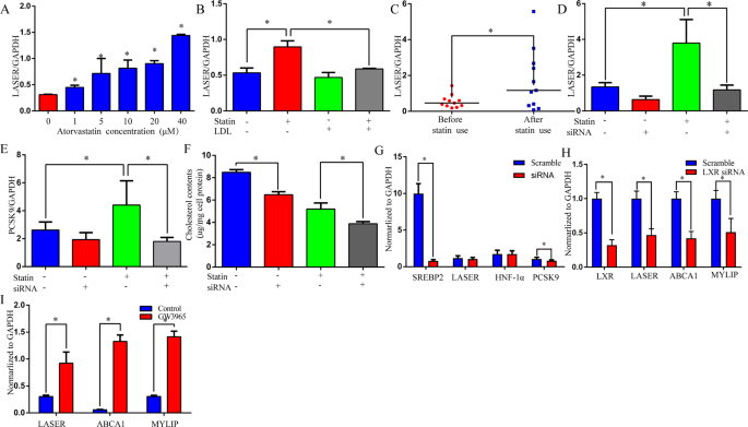 Regulation of Cholesterol Homeostasis by a Novel Long Non-coding RNA LASER  | Scientific Reports