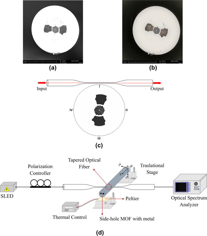 Tunable Whispering Gallery Mode Photonic Device Based On Microstructured Optical Fiber With Internal Electrodes Scientific Reports