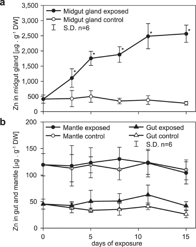 Distinct Pathways For Zinc Metabolism In The Terrestrial Slug Arion Vulgaris Scientific Reports