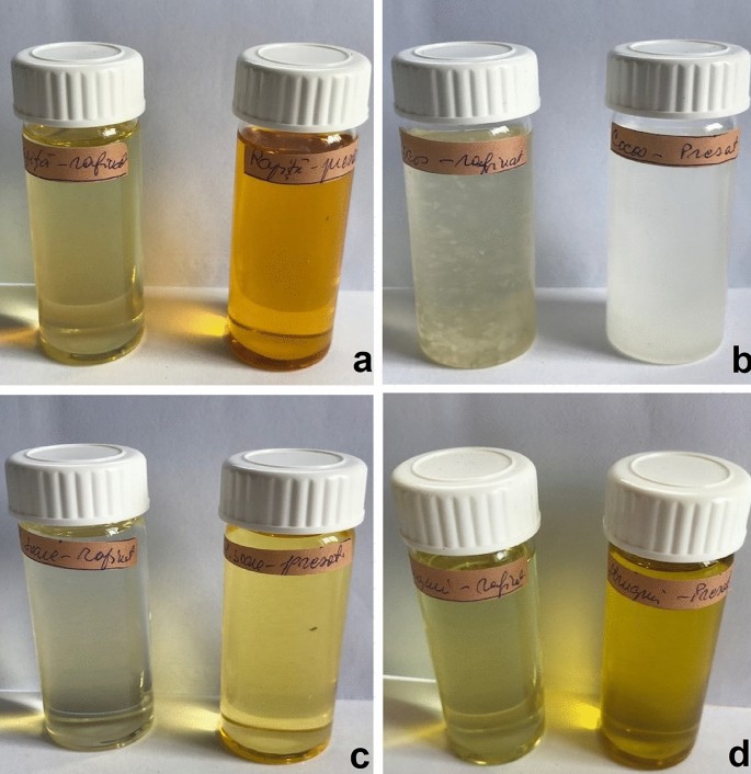 Rapid Adulteration Detection Of Cold Pressed Oils With Their Refined Versions By Uv Vis Spectroscopy Scientific Reports