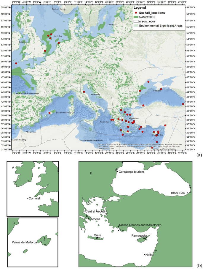 ocean pollution maps