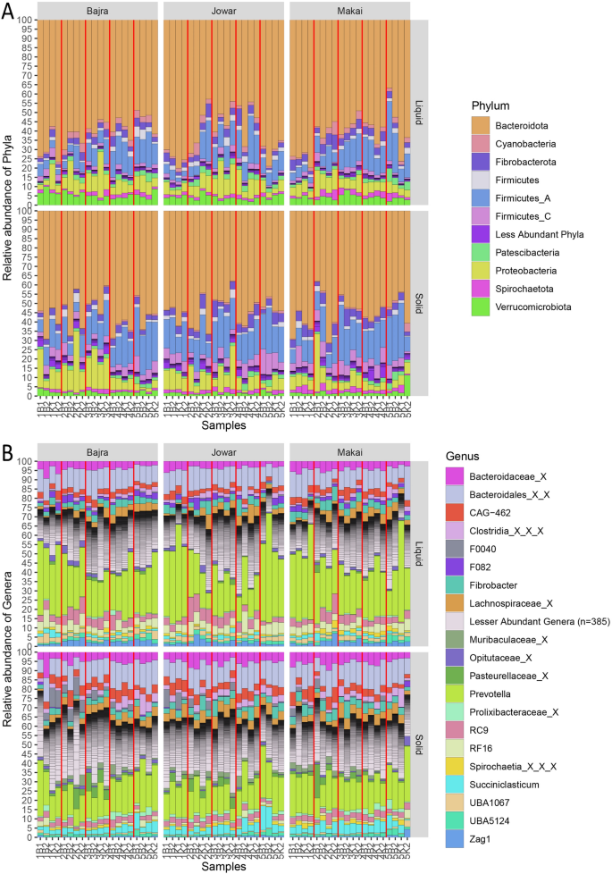 Characterizing Rumen Microbiota And Cazyme Profile Of Indian Dromedary Camel Camelus Dromedarius In Response To Different Roughages Scientific Reports