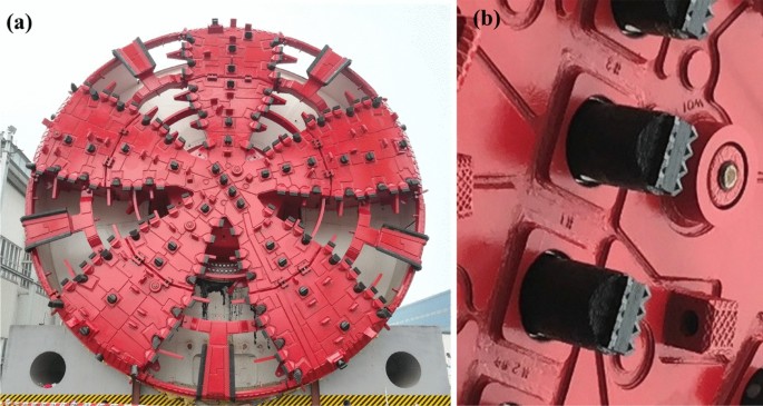 A case study on TBM cutterhead temperature monitoring and mud cake  formation discrimination method | Scientific Reports