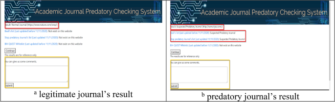 Identifying predatory academic journals and conferences