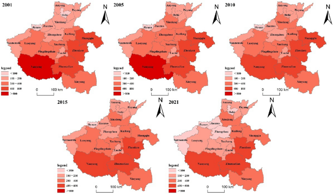 Spatiotemporal evolution regional differences and decoupling effects of greenhouse gas emissions from animal husbandry in Henan Province – Nature