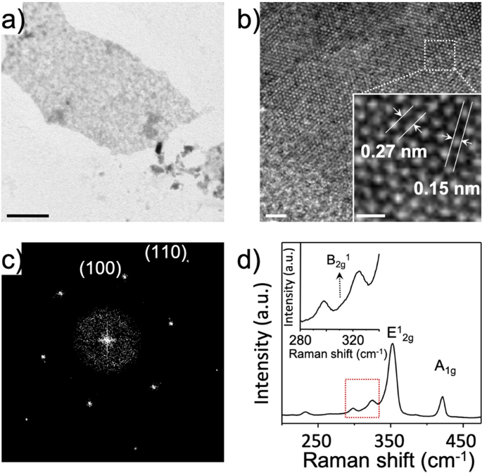 Synthesis Of High Quality Monolayer Tungsten Disulfide With Chlorophylls And Its Application For Enhancing Bone Regeneration Npj 2d Materials And Applications